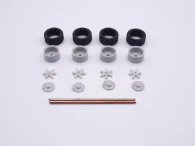 Marketplace -  SET 4 ROUES 17 " 6 BRANCHES ECROU CENTRALALEZAN – 1:43