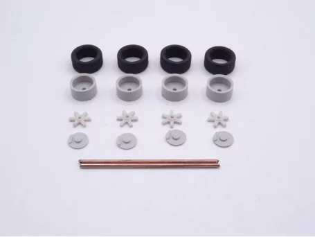 Marketplace -  SET 4 ROUES 17 " 6 BRANCHES ECROU CENTRALALEZAN – 1:43