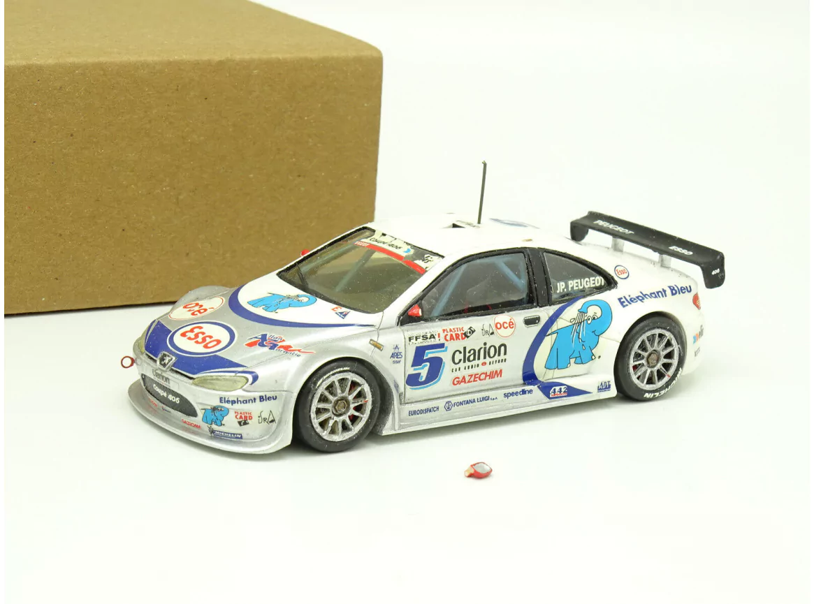 Marketplace - Peugeot 406 Silhouette Supertourisme Elephant Bleu 2001 - JPS – 1:43
