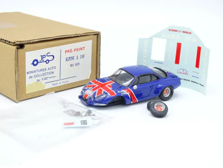Marketplace - Kit Monté Alpine Renault A110 Mac Keen Ronde Giraglia 1976 - JPS – 1:43