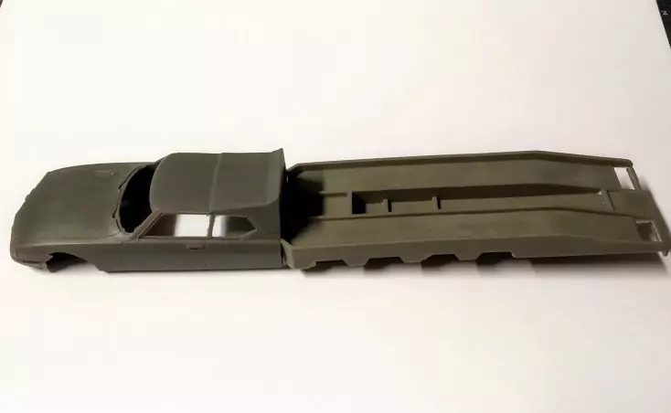 Carrosserie brut en résine - CITROEN SM Tissier - Ech 1:43