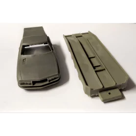 Carrosserie brut en résine - CITROEN SM Tissier - Ech 1:43