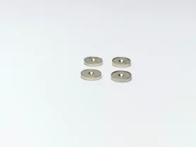 4 bases de phares ø5mm - Laiton + Nickelage - CPC Production