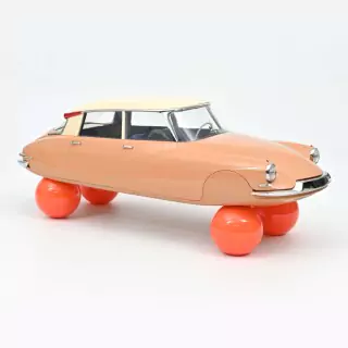 Marketplace : Citroën DS 19 sur ballons 1959 Ecaille Blonde - NOREV – 1:12