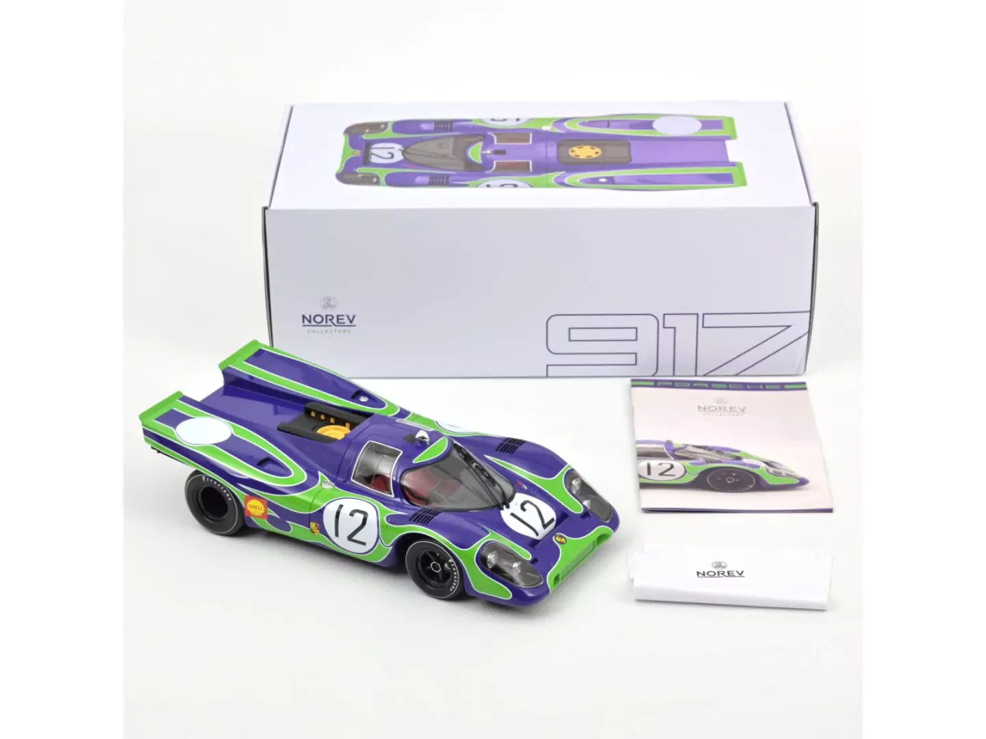 Marketplace - Porsche 917K Interserie Hockenheim 1970 12 VanLennep - Norev - 1:12