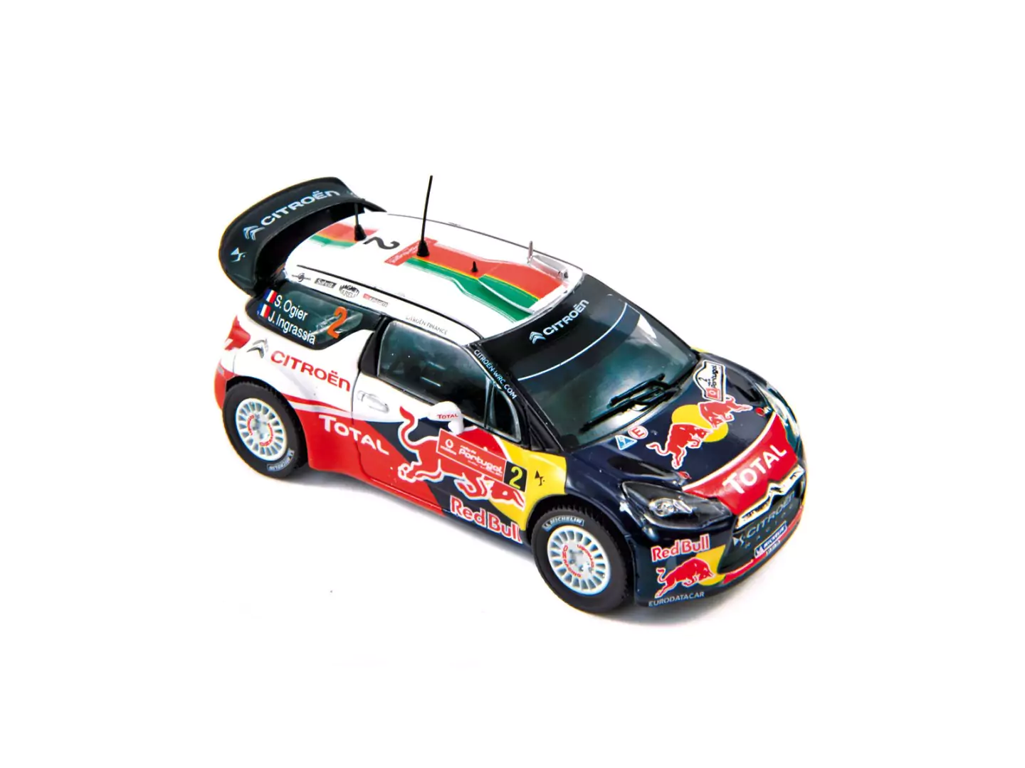 Marketplace : Citroën DS3 WRC 2011 Rallye Portugal 2 Ogier / Ingrassia Winner - Norev - 1:43