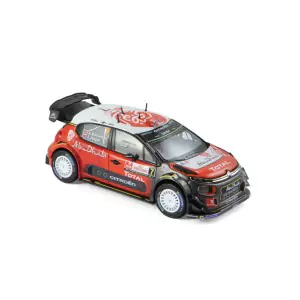 Marketplace : Citroën C3 WRC 2017 Rallye de Pologne 7 A.Mikkelsen / A.Jaeger - Norev - 1:43