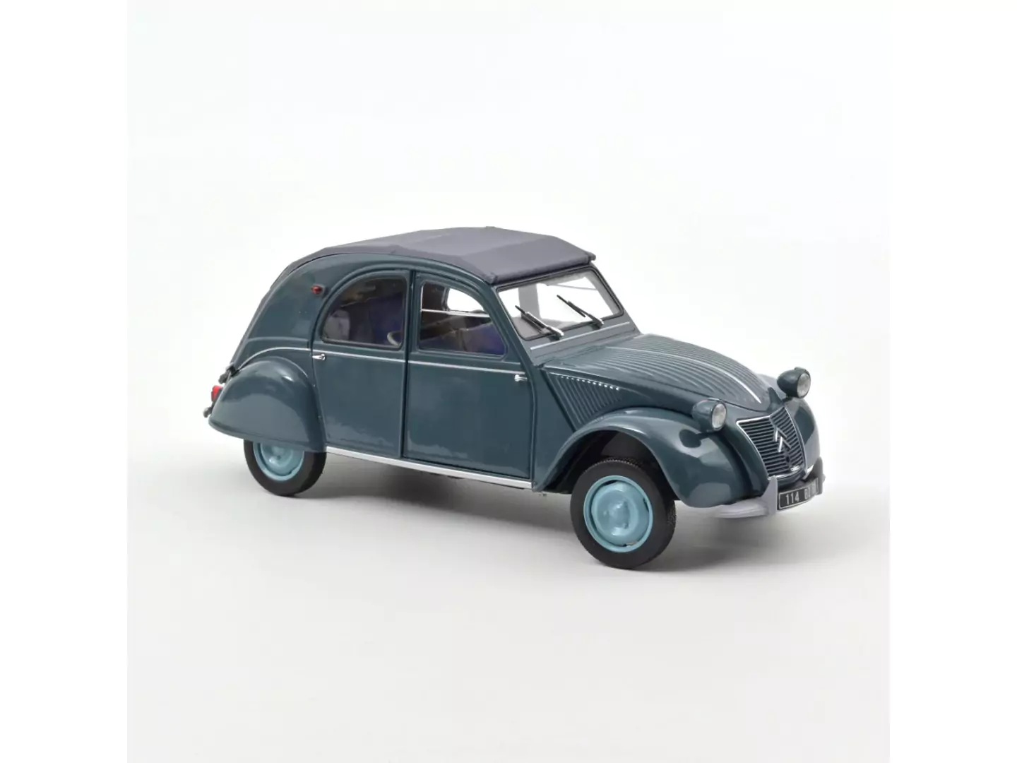 Marketplace - Citro毛n 2CV AZL 1959 Bleu Glacier - Norev - 1:18