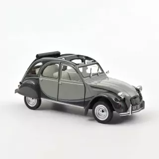 Marketplace - Citro毛n 2CV Charleston 1983 Gris Cormoran et Gris Nocturne - Norev - 1:18