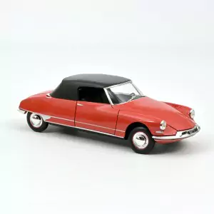 Marketplace - Citro毛n DS 19 Cabriolet 1961 Rouge Corail - Norev - 1:18