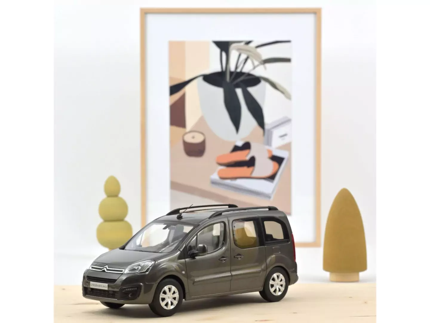 Marketplace - Citro毛n Berlingo 2016 Brun Moka - Norev - 1:18
