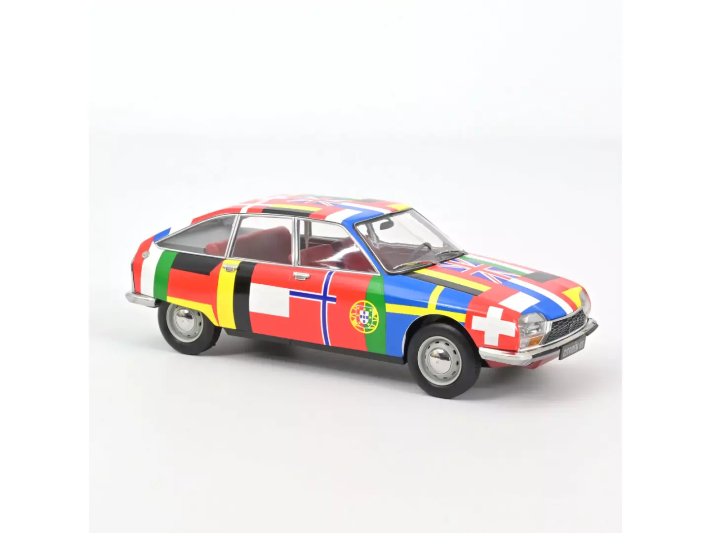 Marketplace - Citro毛n GS 1972 Drapeaux - 2猫me version - Norev - 1:18