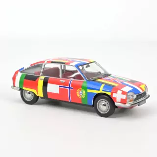 Marketplace - Citro毛n GS 1972 Drapeaux - 2猫me version - Norev - 1:18