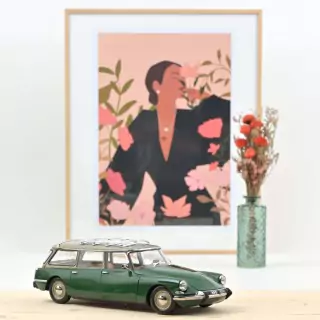 Marketplace - Citro毛n ID 19 Break 1967 Vert Jura - Norev - 1:18
