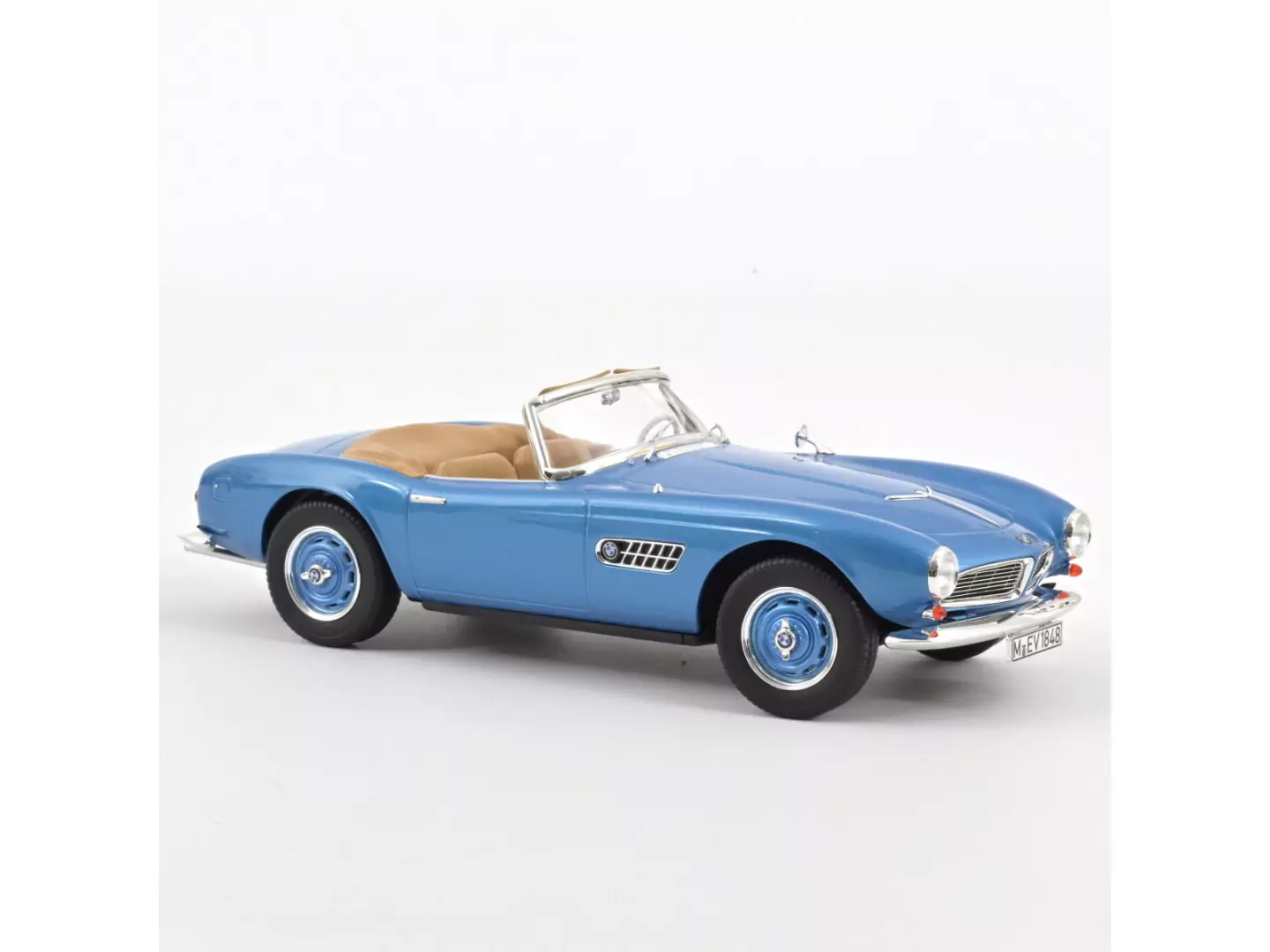 Marketplace - BMW 507 Cabriolet 1957 Bleu - Norev - 1:18