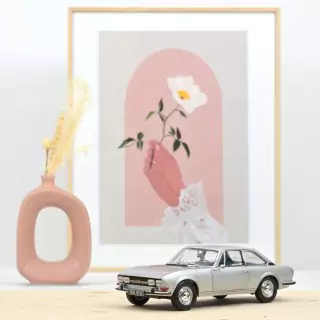 Marketplace - Peugeot 504 Coupé 1969 Gris - Norev - 1:18