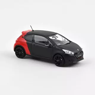 Marketplace - Peugeot 208 GTi 30TH 2014 Coupe Franche Noir mat et Rouge - Norev - 1:43