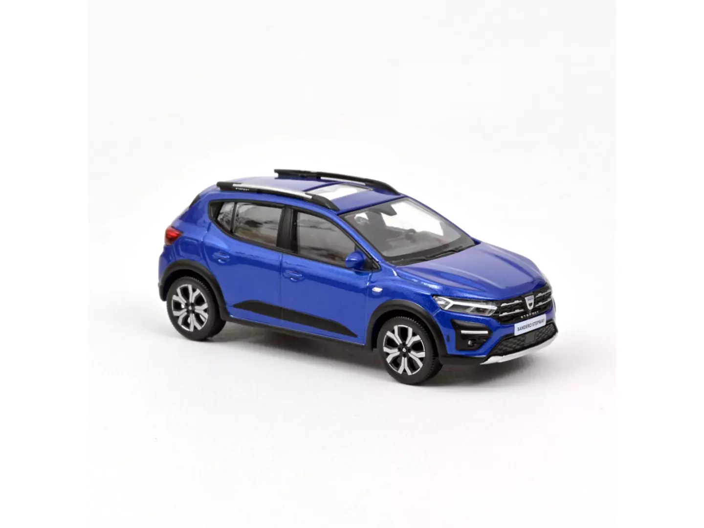 Marketplace - Dacia Sandero Stepway 2021 Bleu Iron  - Norev - 1:43