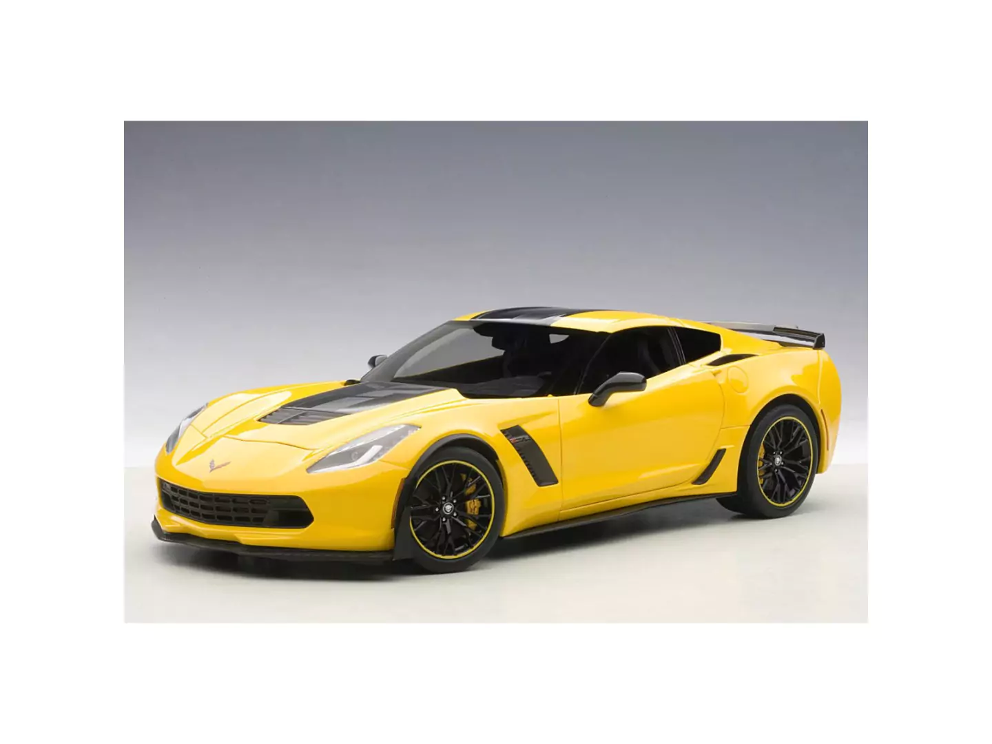 Marketplace - Chevrolet Corvette C7 Z06 C7R Edition 2015 Jaune - Autoart - 1:18