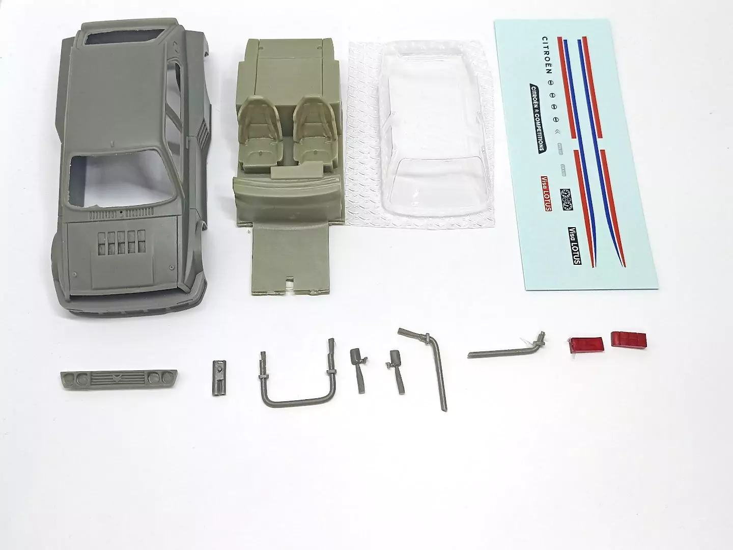 Kit incomplet : VISA LOTUS - Résine - 1:43