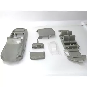 Carrosserie : Citroën DS Reuter cabriolet 4p - Résine - 1:43 |Pièce...