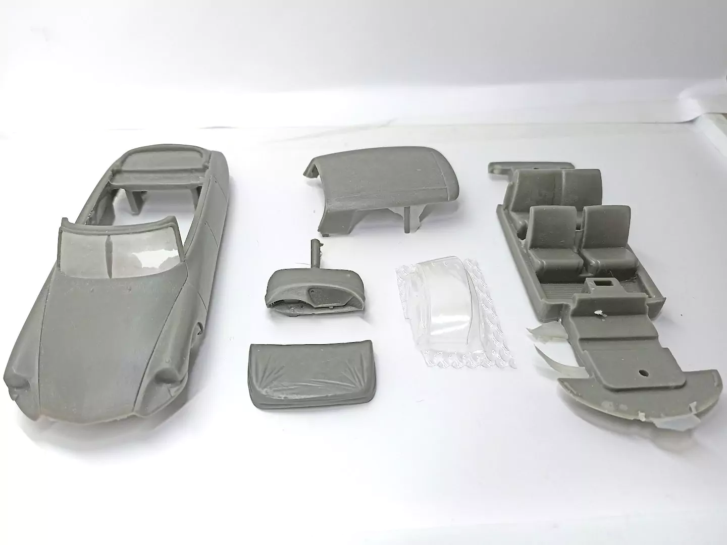 Carrosserie : Citroën DS Reuter cabriolet 4p - Résine - 1:43 |Pièce...