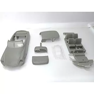 Carrosserie : Citroën DS Reuter cabriolet 4p - Résine - 1:43 |Pièce...